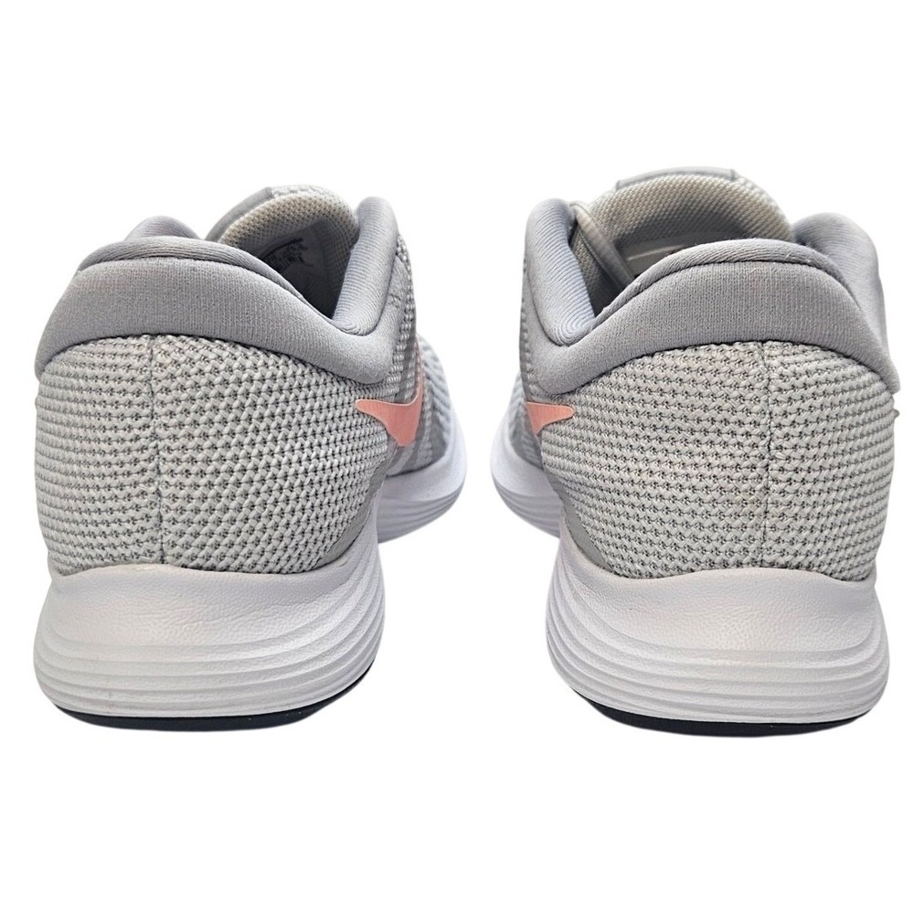 Nike Revolution 4 Pure Platinum‎ Sunset Women's Running Shoes Gray Pink Size 8.5 - Picture 10 of 12